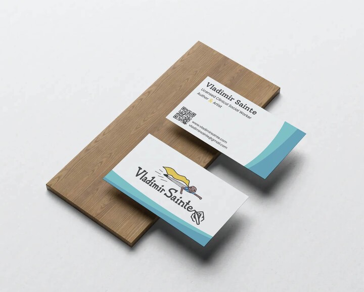 vladimir sainte business card