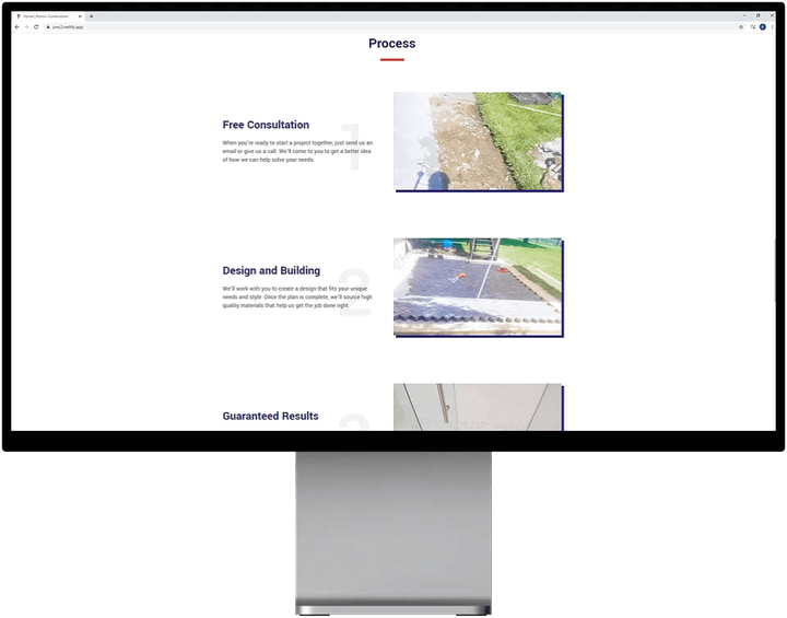 potwin construction process