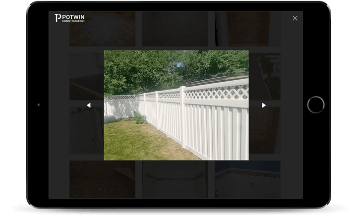 potwin construction modal